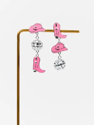 Tiered Cowgirl Earrings