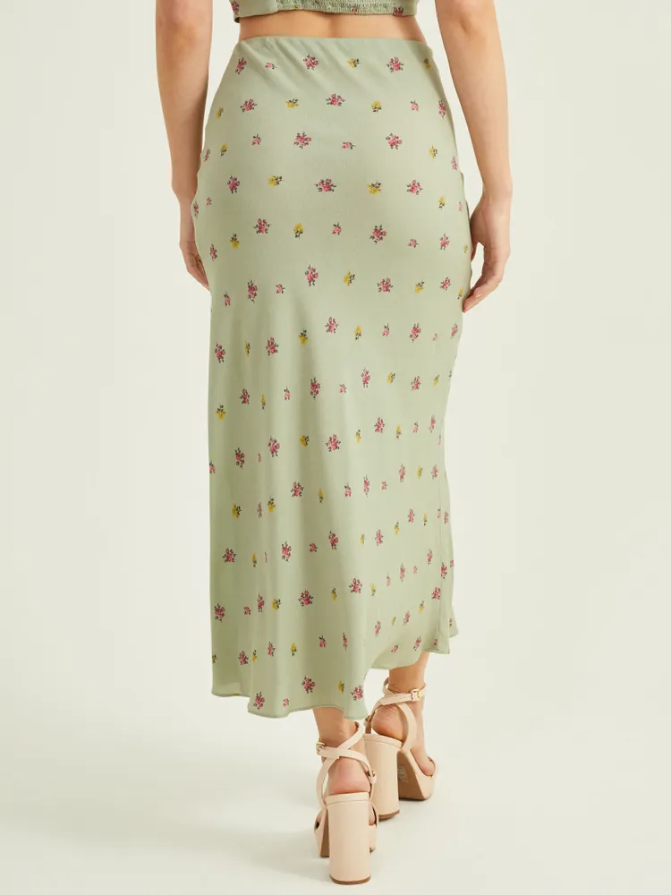 Parker Floral Midi Skirt
