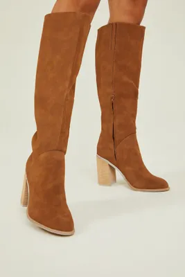 Shiloh Suede Tall Boots