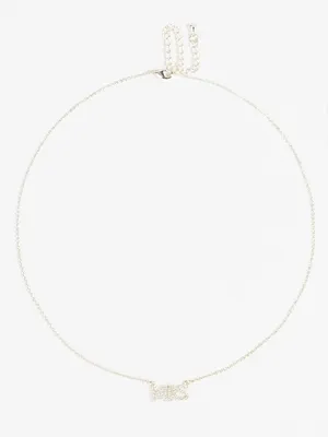 MRS Charm Choker Necklace