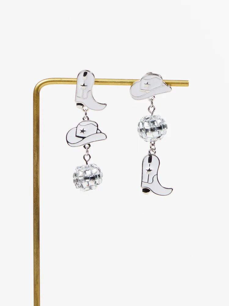 Tiered Cowgirl Earrings