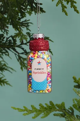 Fancy Sprinkles Christmas Ornament