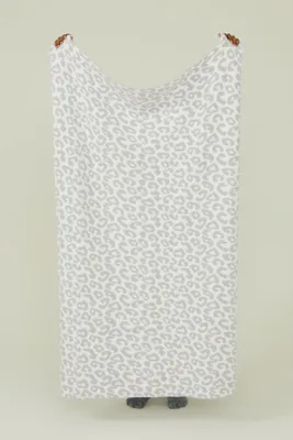 Leopard Print Cozy Blanket