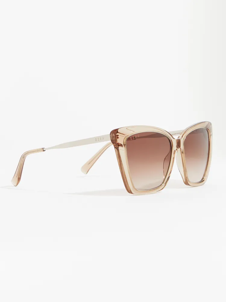 Goldie Mirror Sunglasses By DIFF