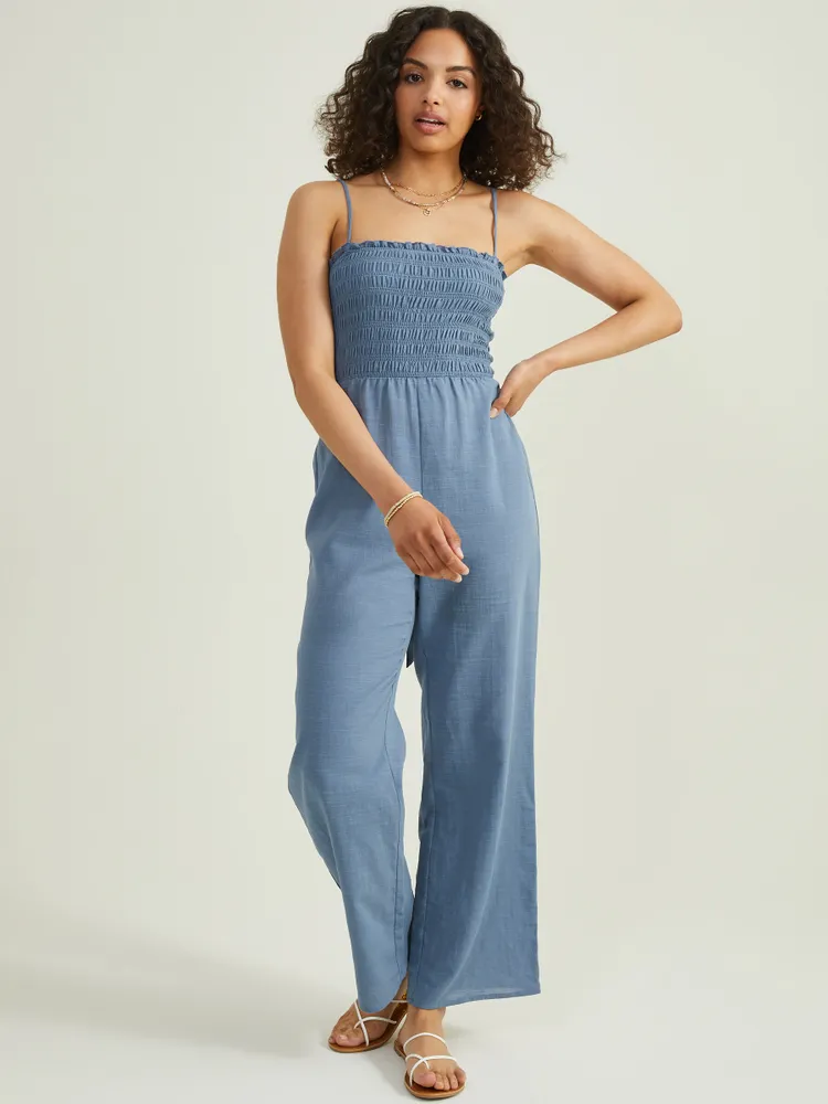 Maryse Smocked Jumpsuit