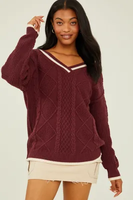 Hallie Cable Knit Sweater