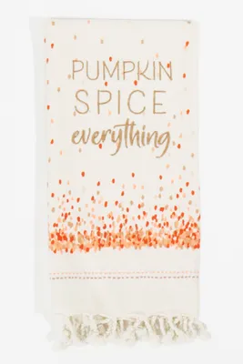 Pumpkin Spice Tea Towel