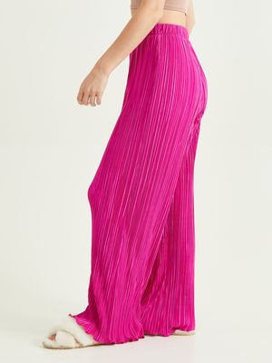 Plisse Pants