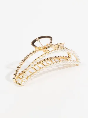 Pearl Claw Clip