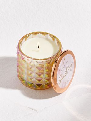 Iridescent Textured Sanctuary Candle