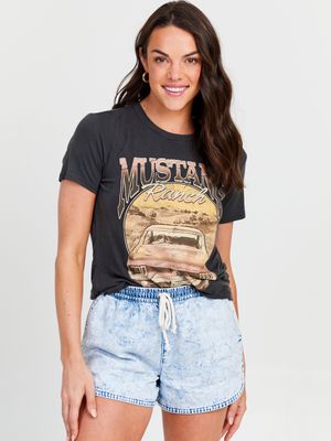 Mustang Ranch Oversized Tee