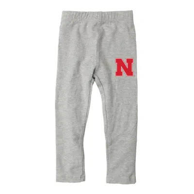 Huskers | Nebraska Kids Basic Leggings Alumni Hall