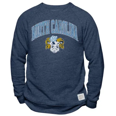 Unc | Vault Ram With Hat Triblend Crew Alumni Hall