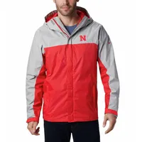 Huskers | Nebraska Columbia Men's Glennaker Storm Jacket - Big Sizing Alumni Hall