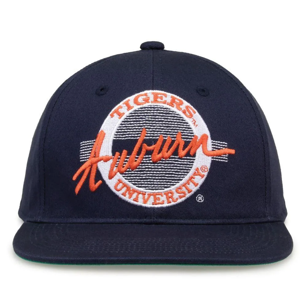  Aub | Auburn The Game Retro Circle Adjustable Hat | Alumni Hall