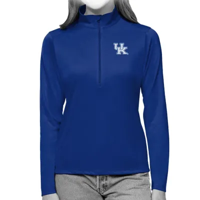 Cats | Kentucky Antigua Women's Tribute 1/4 Zip Pullover Alumni Hall