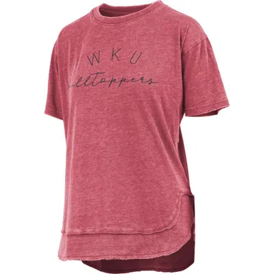 Wku | Western Kentucky Pressbox Hello Sunshine Vintage Poncho Tee Alumni Hall