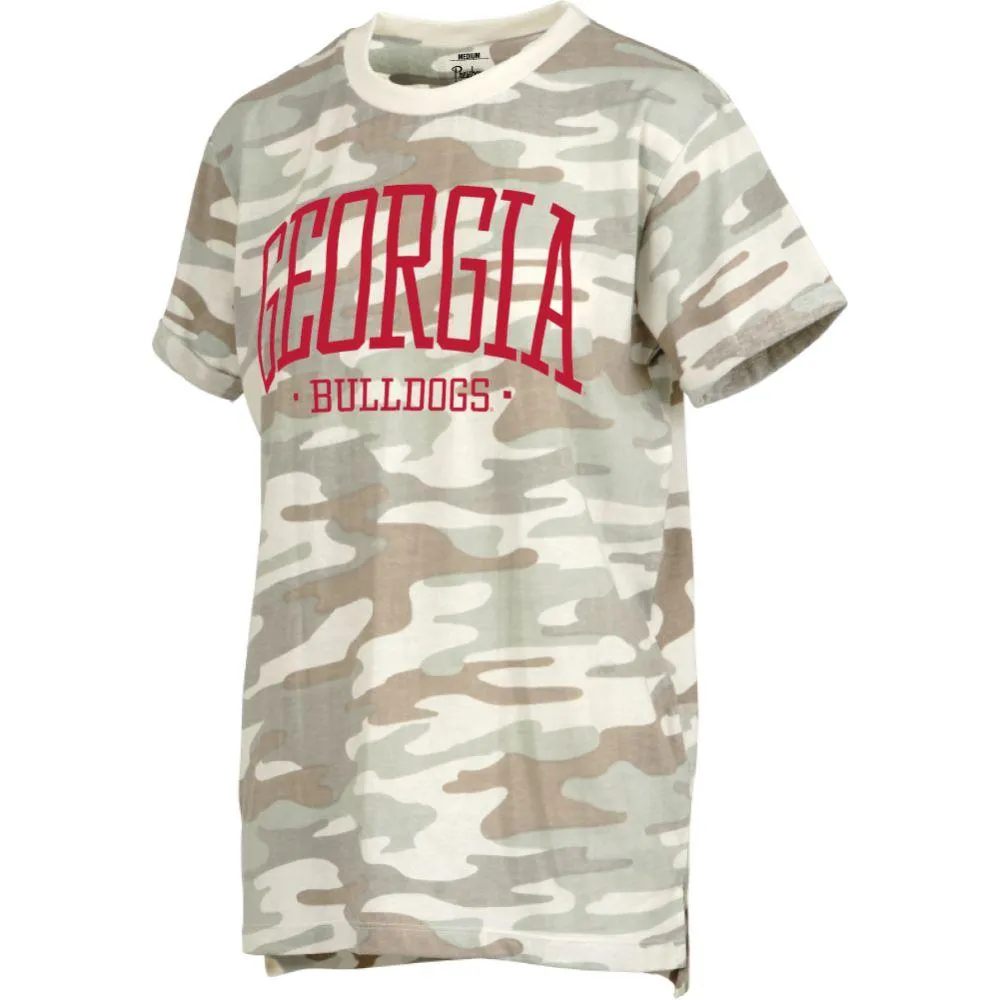 Dawgs | Georgia Pressbox Women's Stockbridge Austin Camo Tee Alumni Hall