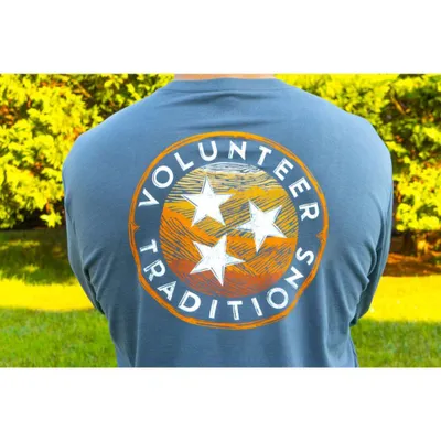 Ah | Volunteer Traditions Tristar Mountains Long Sleeve Pocket Tee Alumni Hall