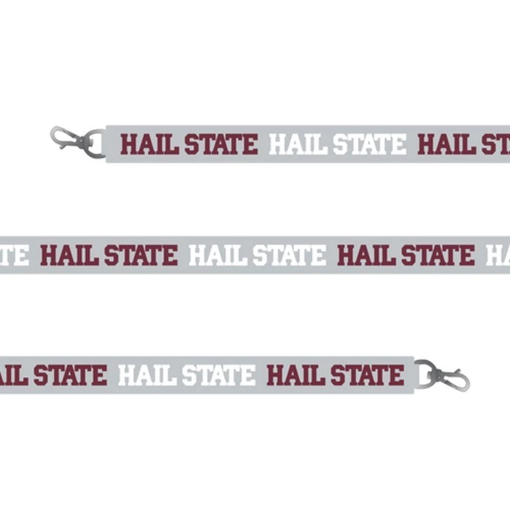 Mississippi State Beaded Bag Strap