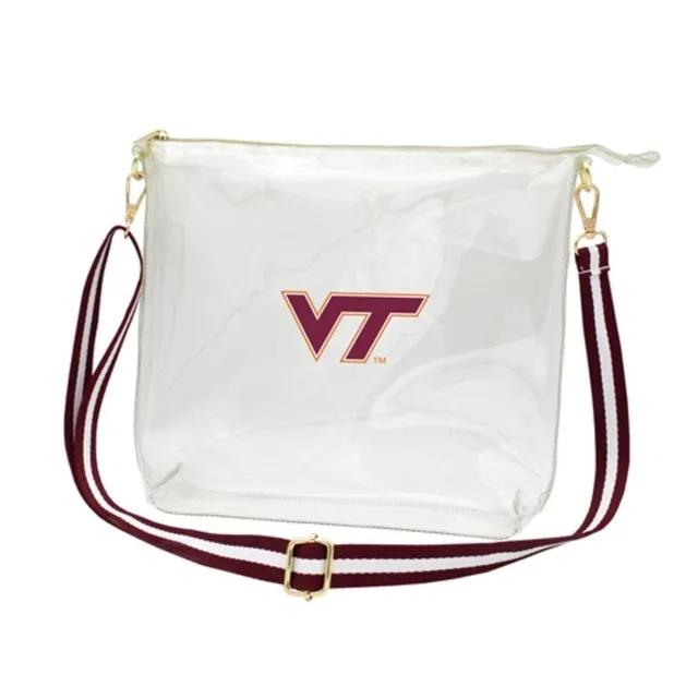 WVU, West Virginia Bridget Clear Bag