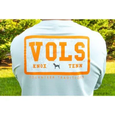 Vols | Tennessee Volunteer Traditions Retro Patch Long Sleeve Pocket Tee Alumni Hall