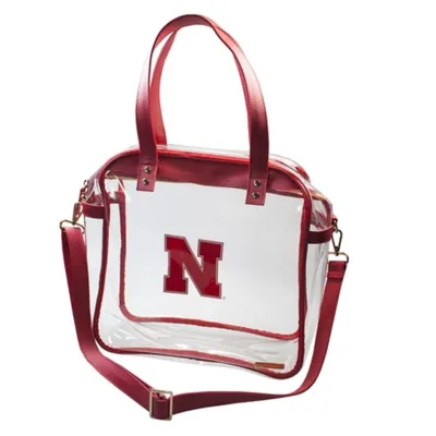  Huskers | Nebraska Clear Carryall Tote | Alumni Hall