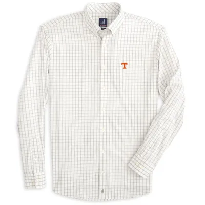 Vols | Tennessee Johnnie- O Signor Long Sleeve Woven Shirt Alumni Hall