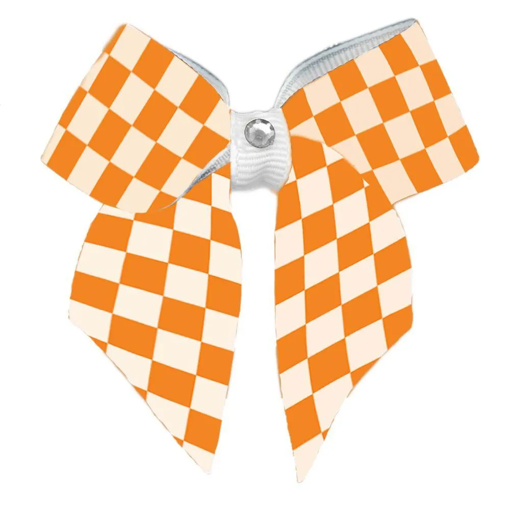  Vols | Checkerboard Pet Hair Bow | Alumni Hall