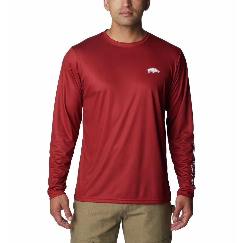 Razorbacks | Arkansas Columbia Terminal Shot Long Sleeve Shirt Alumni Hall