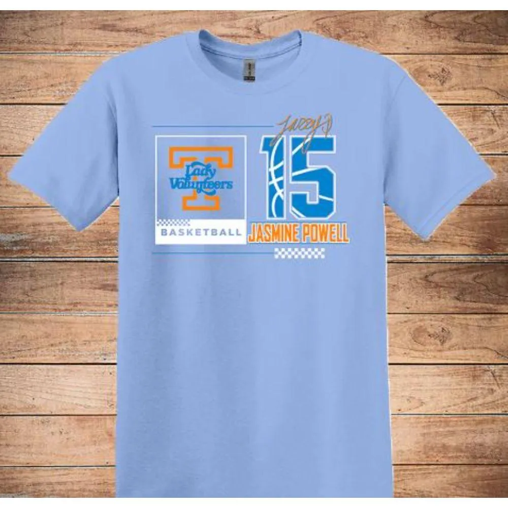 Lady Vols | Tennessee Youth Jasmine Powell Signature Series Tee Orange Mountain