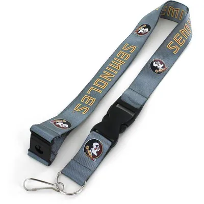  Fsu | Florida State 1  Charcoal Lanyard | Alumni Hall