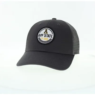  App | Appalachian State Legacy Lo- Pro Embroidered Patch Trucker Hat | Alumni Hall