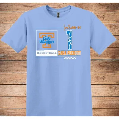 Lady Vols | Tennessee Sara Puckett Signature Series Tee Orange Mountain