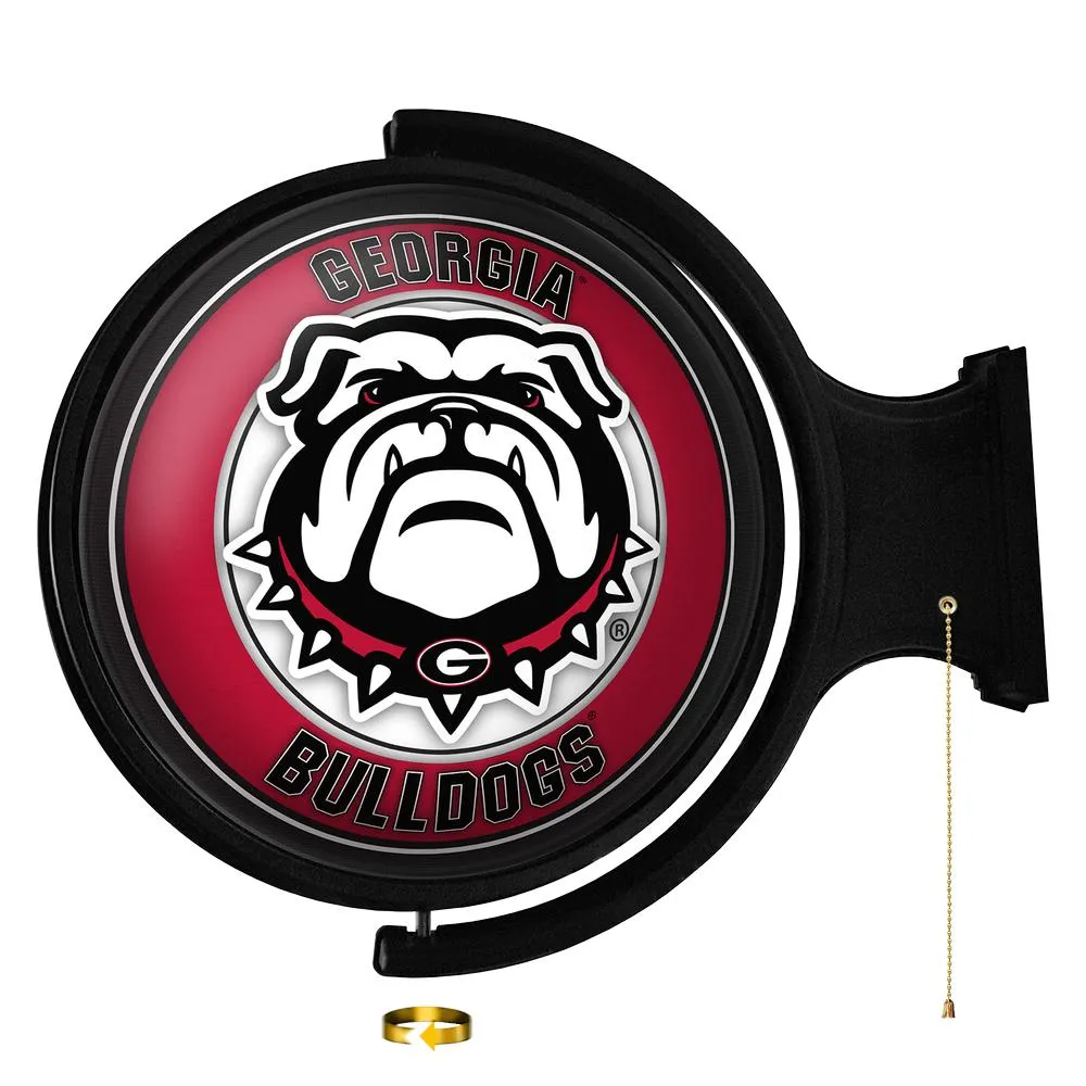  Dawgs | Georgia Bulldogs Rotating Lighted Wall Sign | Alumni Hall