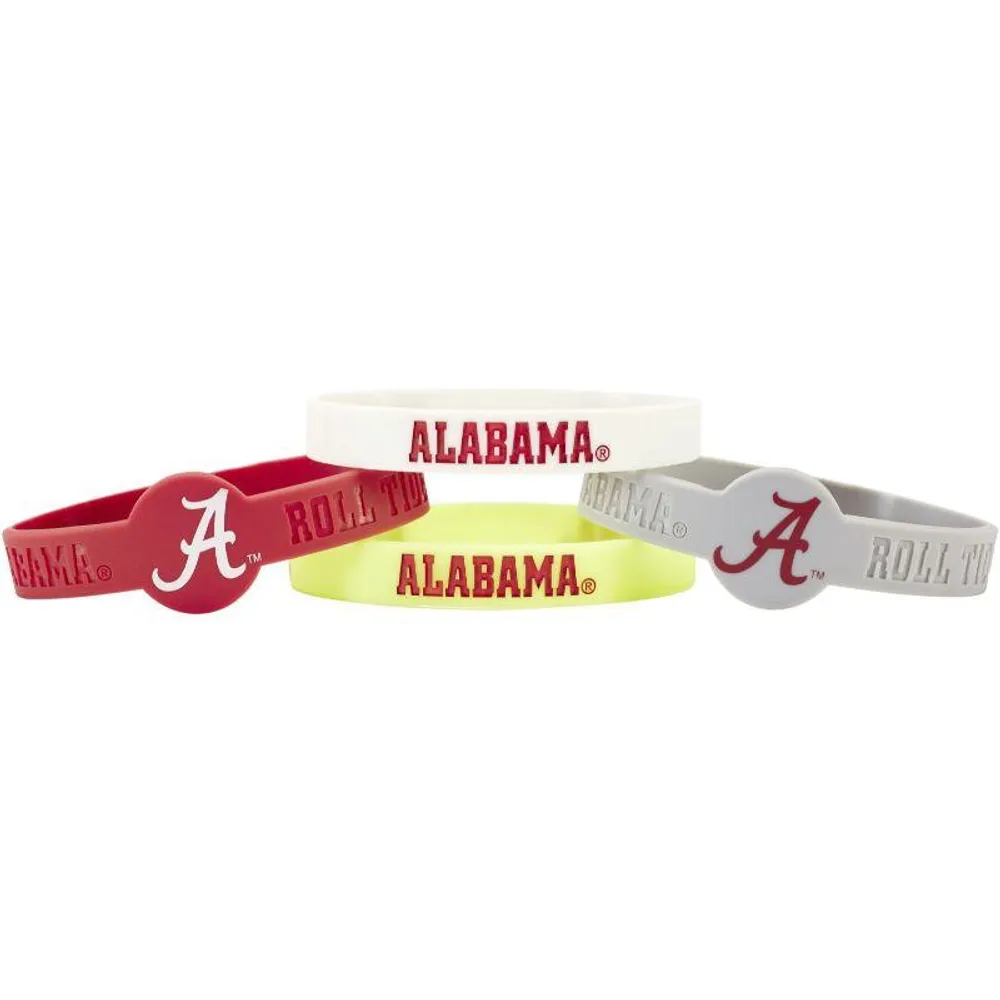  Bama | Alabama 4- Pack Silicone Bracelets | Alumni Hall