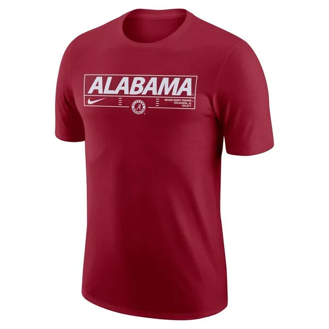 Men's Nike Julio Jones Crimson Alabama Crimson Tide Alumni Name & Number  Team T-Shirt