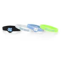  Unc | Carolina 4- Pack Silicone Bracelets | Alumni Hall