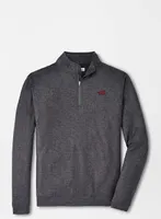 Razorbacks | Arkansas Peter Millar Perth Stitch Stretch 1/4 Zip Pullover Alumni Hall