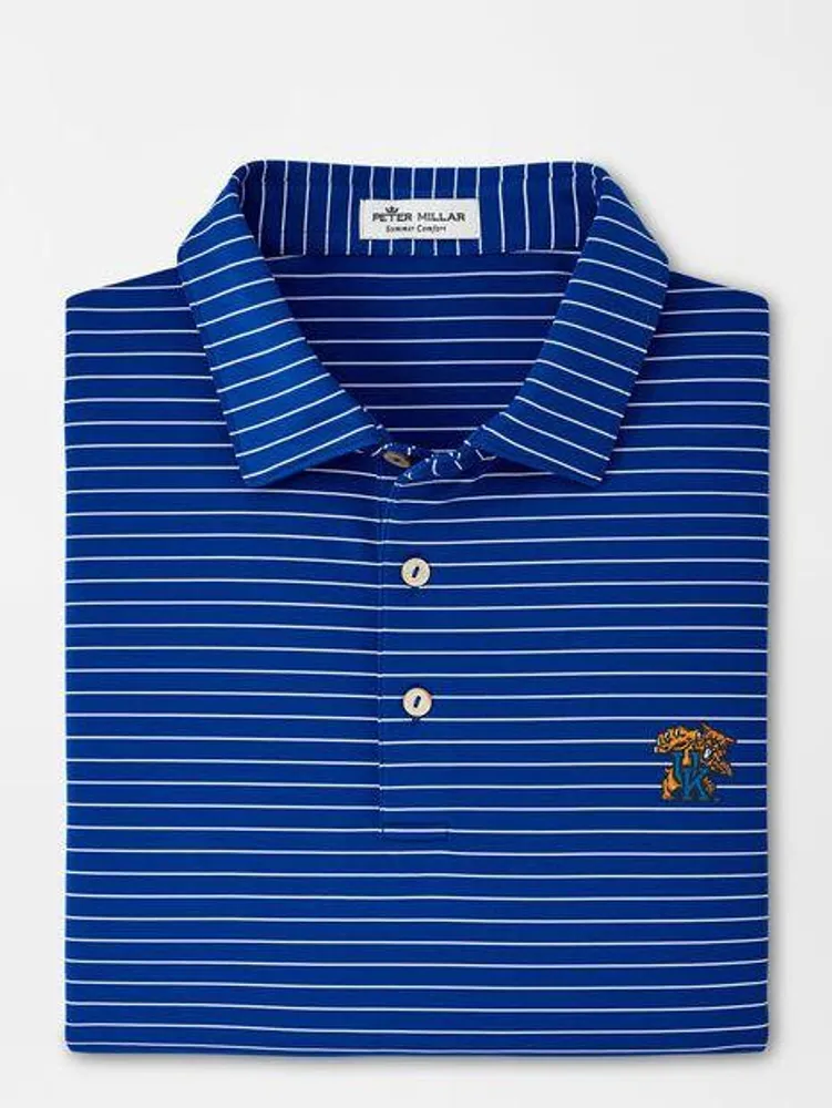 Cats, Kentucky Nike Golf Men's Victory Stripe Polo