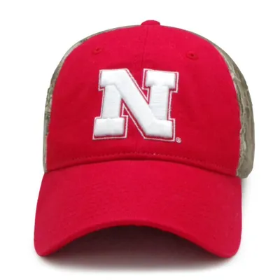  Huskers | Nebraska The Game Adjustable Camo Back Hat | Alumni Hall