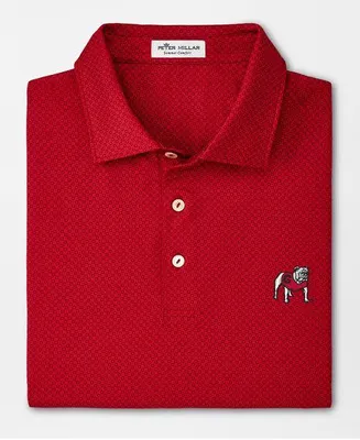 Dawgs | Georgia Peter Millar Dolly Printed Performance Polo Alumni Hall