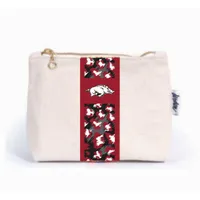  Razorbacks | Arkansas Becca Canvas Pouch | Alumni Hall