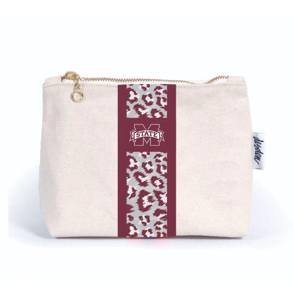  Bulldogs | Mississippi State Becca Canvas Pouch | Alumni Hall