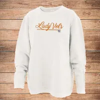 Lady Vols | Tennessee Logo Comfy Cord Crew Orange Mountain