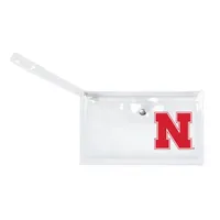  Huskers | Nebraska Clear Wristlet | Alumni Hall