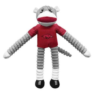  Razorbacks | Arkansas Sock Monkey Pet Toy | Alumni Hall