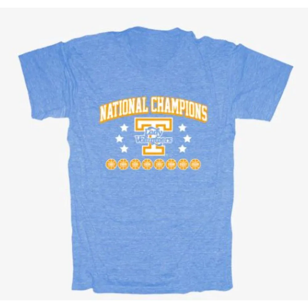 Bucs, ETSU Champion Women's Script Gingham Tee