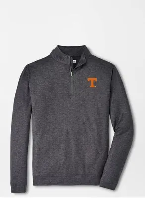 Tennessee Peter Millar Perth Stitch Stretch 1/4 Zip Pullover