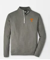 Tennessee Peter Millar Melange Performance 1/4 Zip Pullover